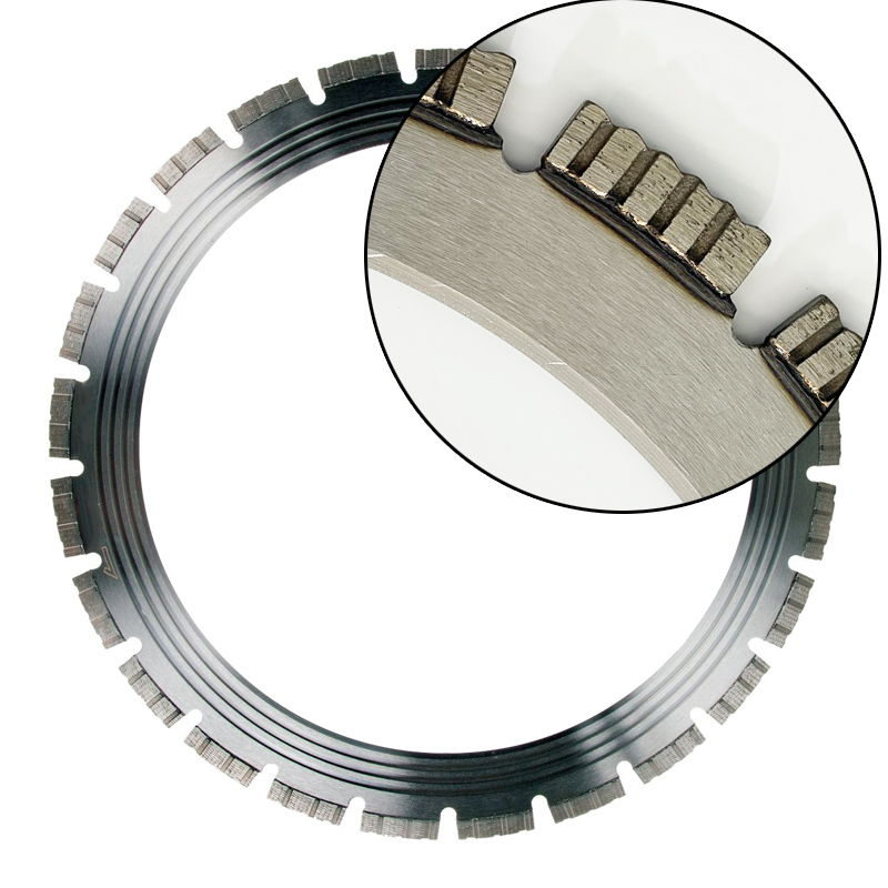 Diamond Ring Saw Blade with Turbo Segment